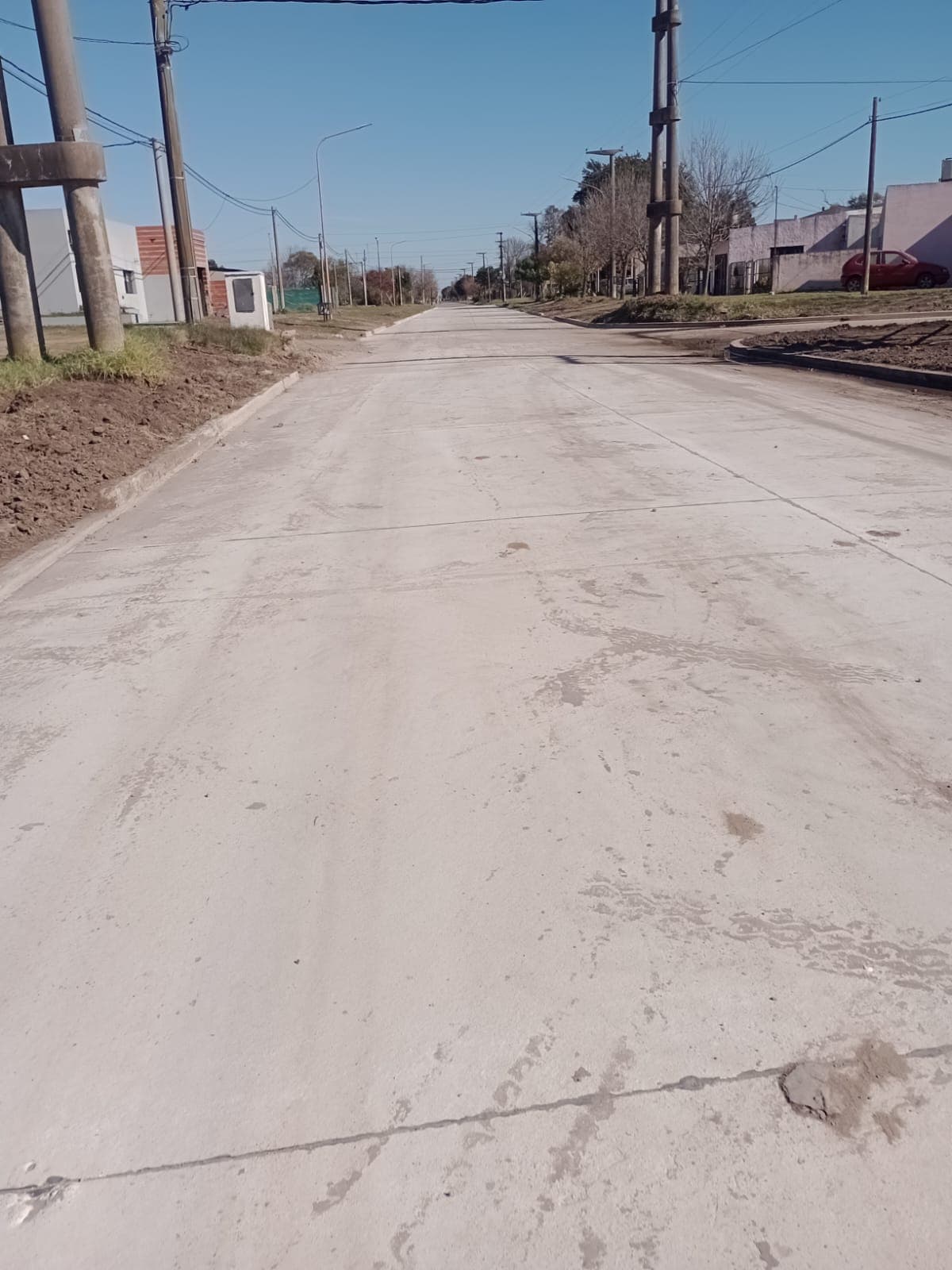 Pavimentación de calle Laprida