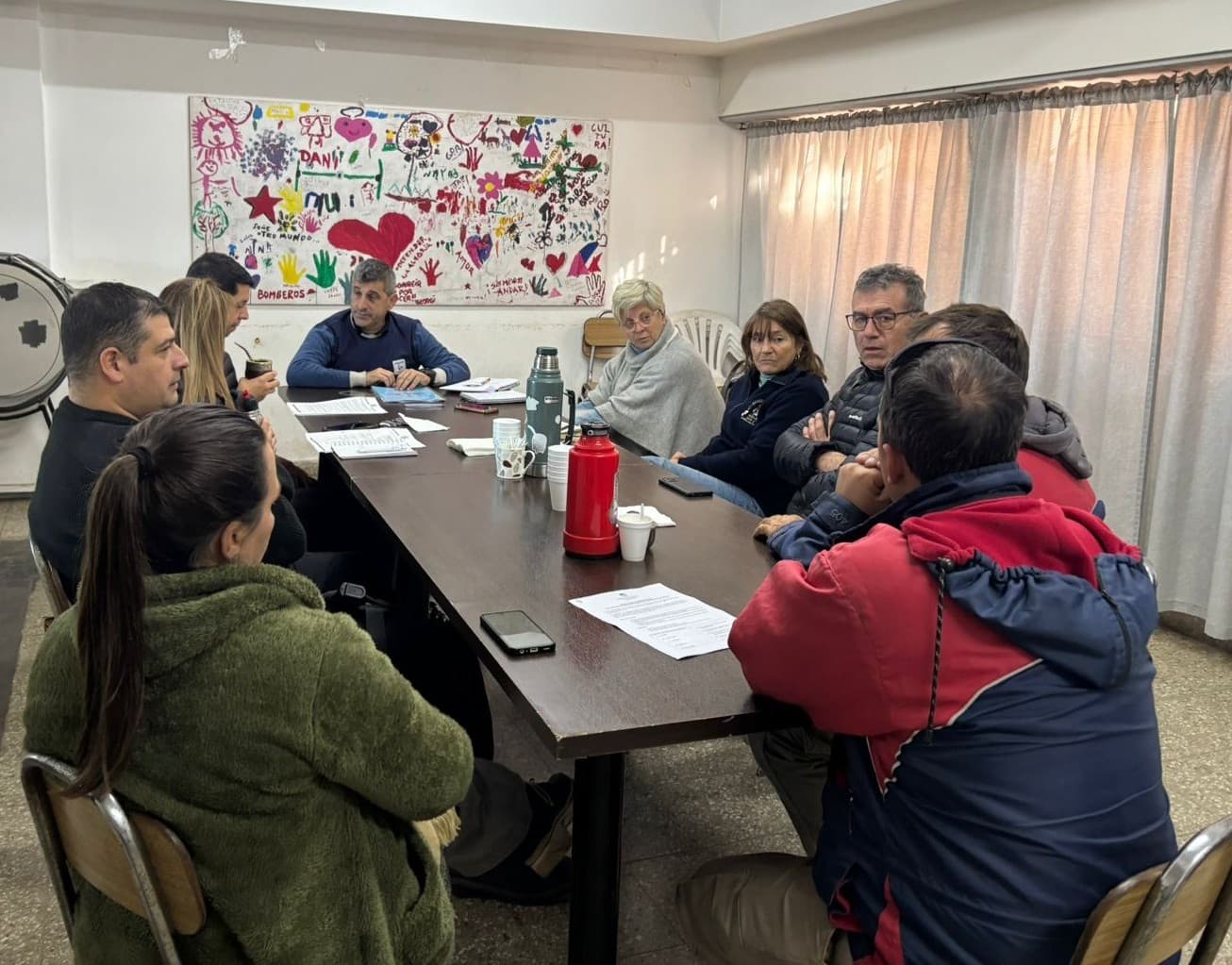 Hughes avanza con la creación de la junta local de Protección Civil